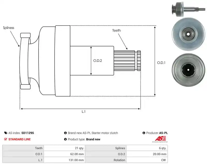 AS-PL SD1129S