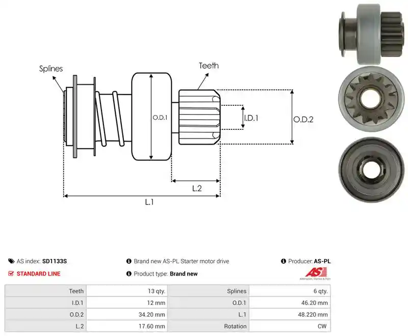 AS-PL SD1133S