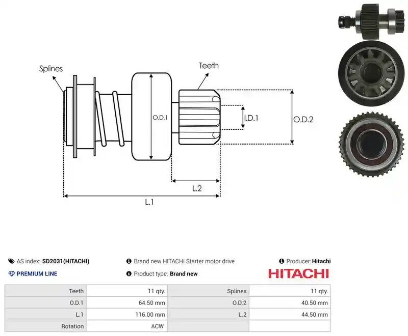 AS-PL SD2031(HITACHI)