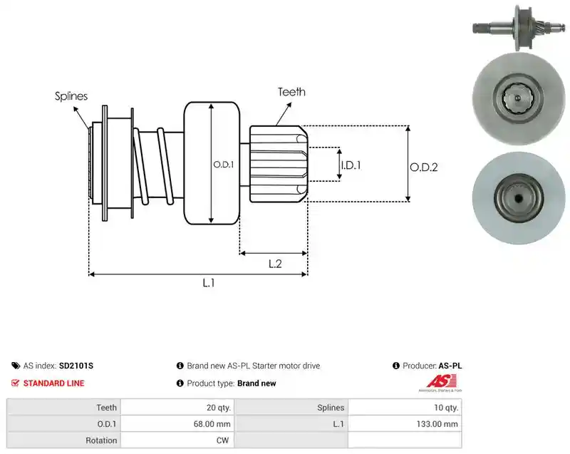 AS-PL SD2101S