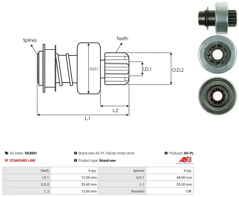 AS-PL SD3001