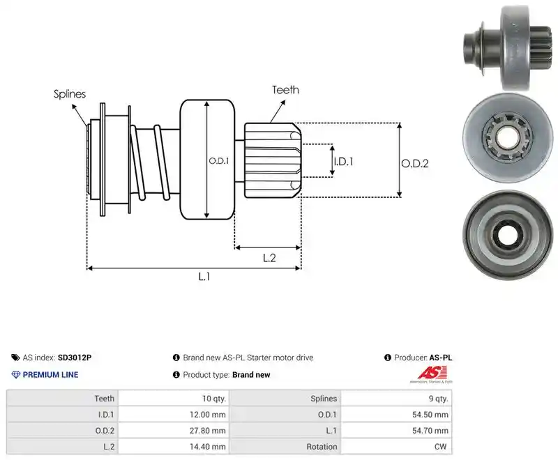AS-PL SD3012P