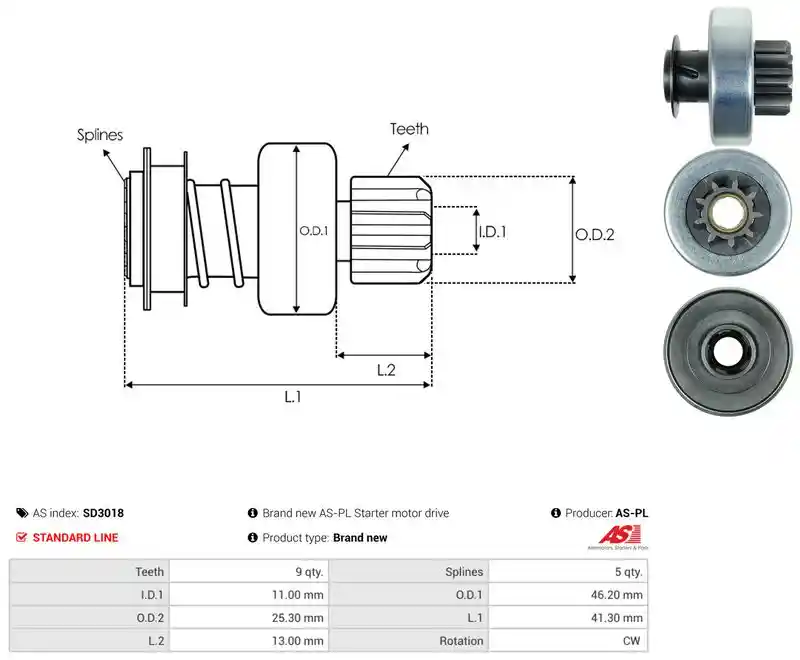 AS-PL SD3018