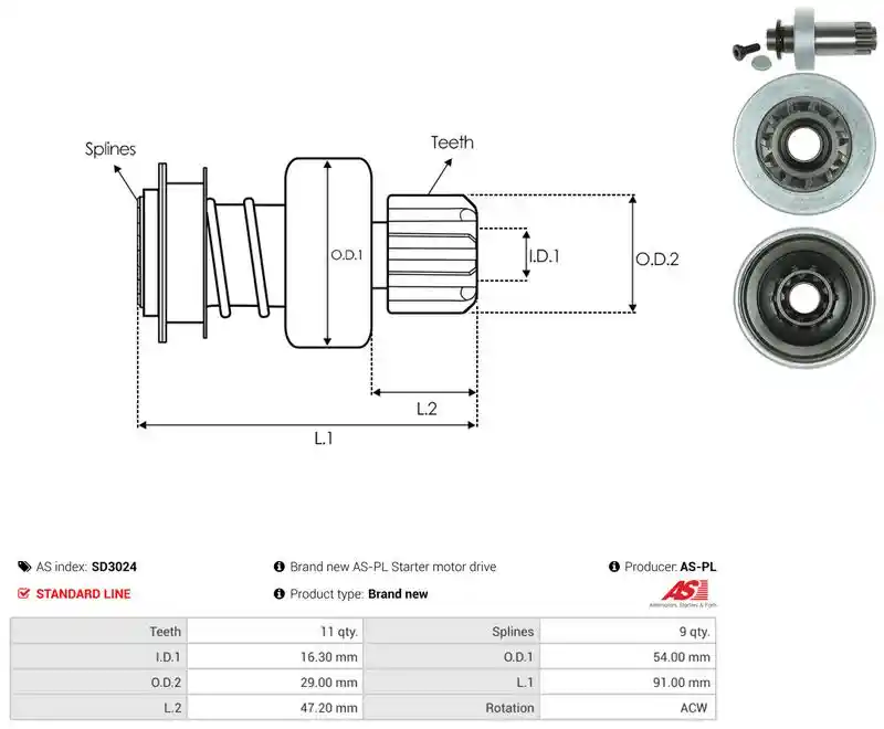 AS-PL SD3024