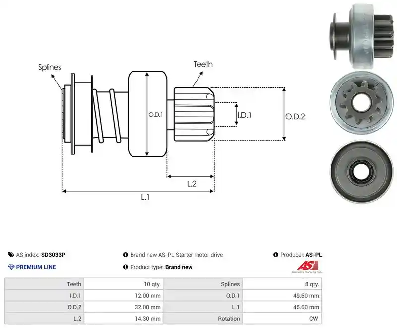 AS-PL SD3033P