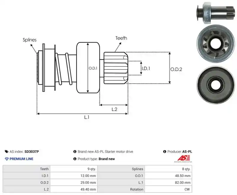 AS-PL SD3037P