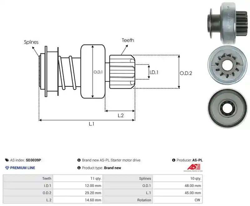 AS-PL SD3039P