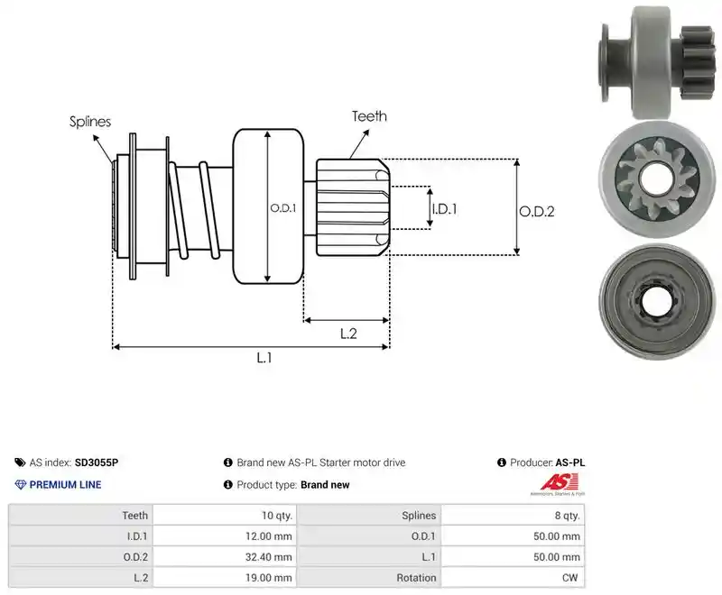 AS-PL SD3055P