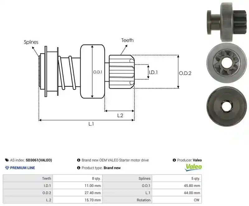 AS-PL SD3061(VALEO)