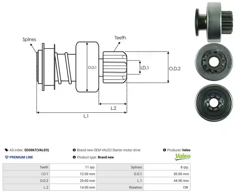 AS-PL SD3067(VALEO)