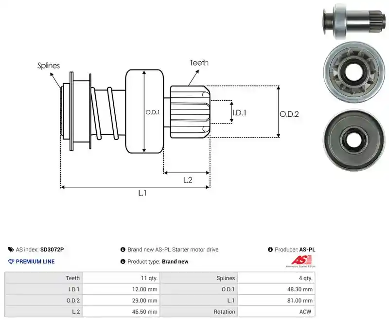 AS-PL SD3072P