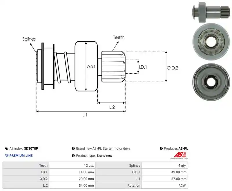 AS-PL SD3078P