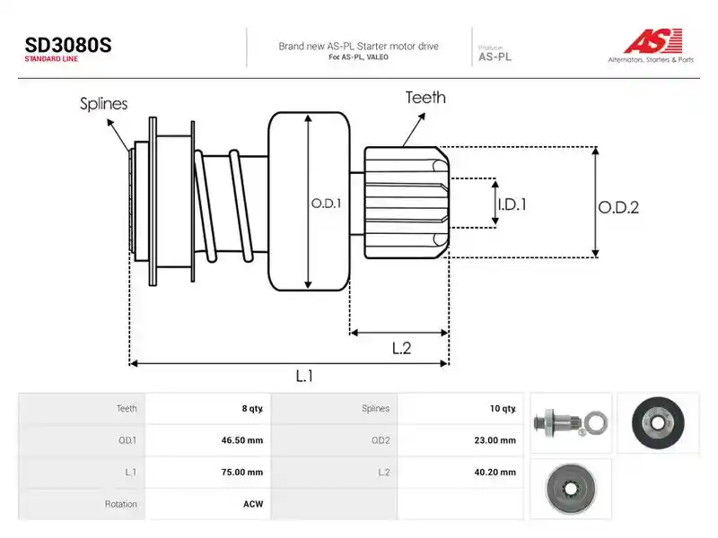 AS-PL SD3080S
