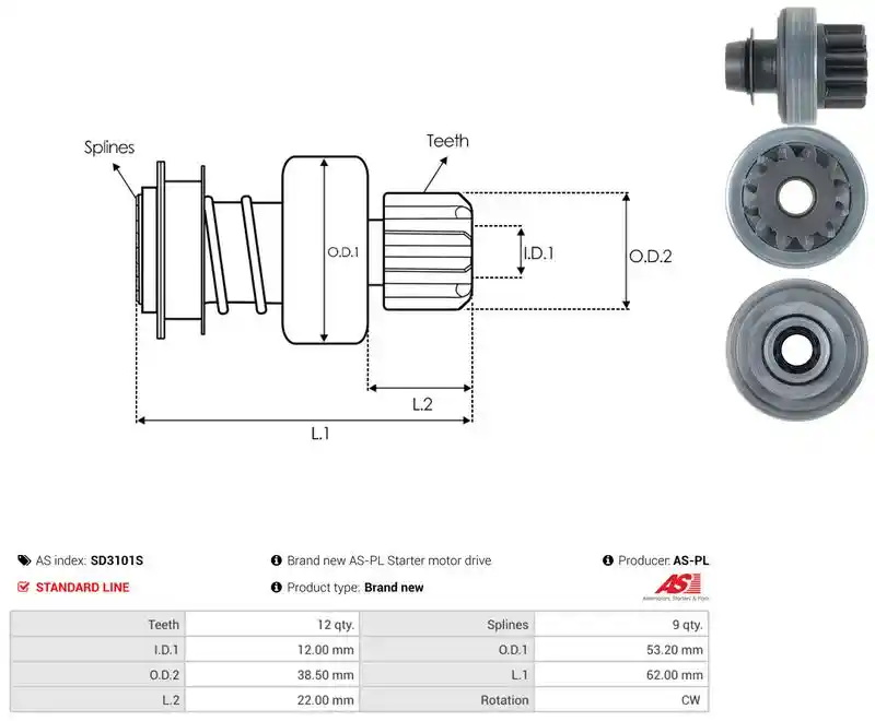 AS-PL SD3101S