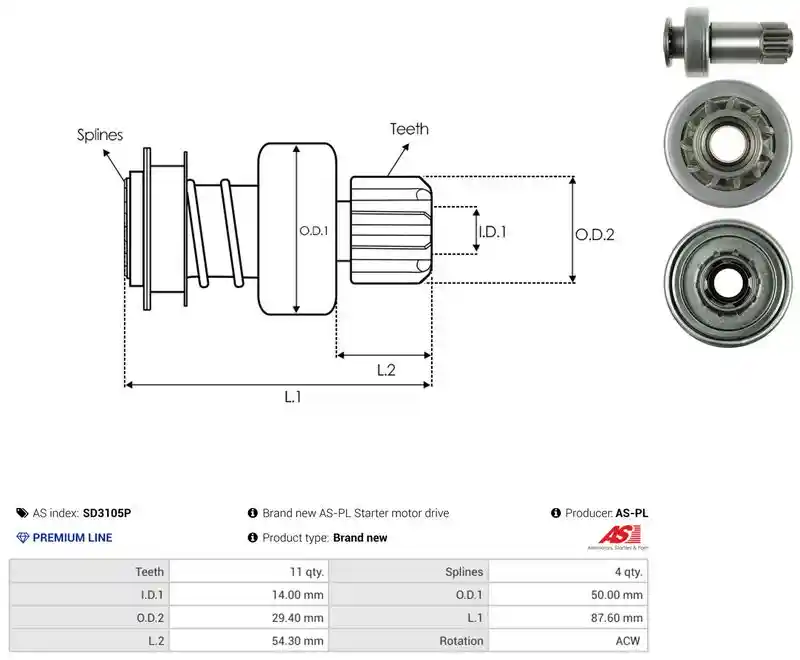 AS-PL SD3105P