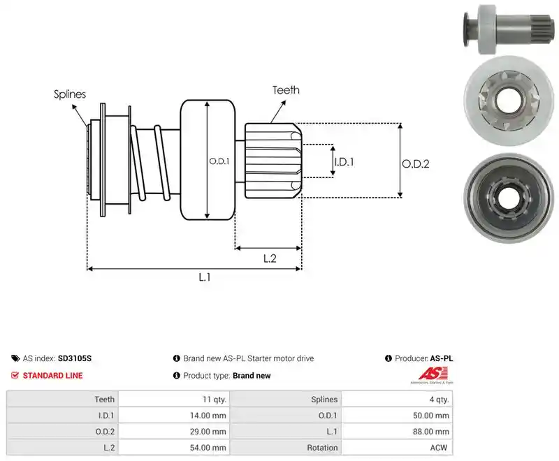 AS-PL SD3105S
