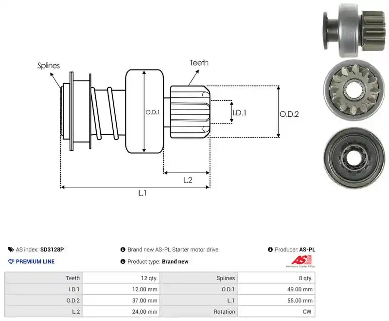 AS-PL SD3128P
