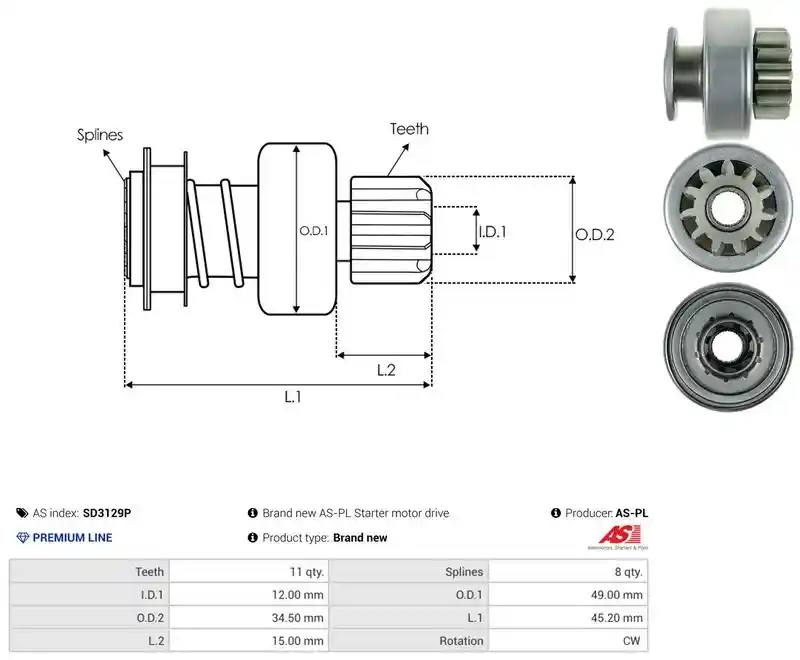 AS-PL SD3129P