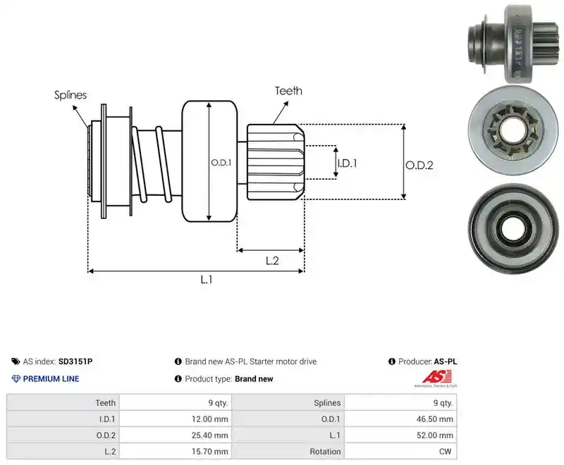 AS-PL SD3151P
