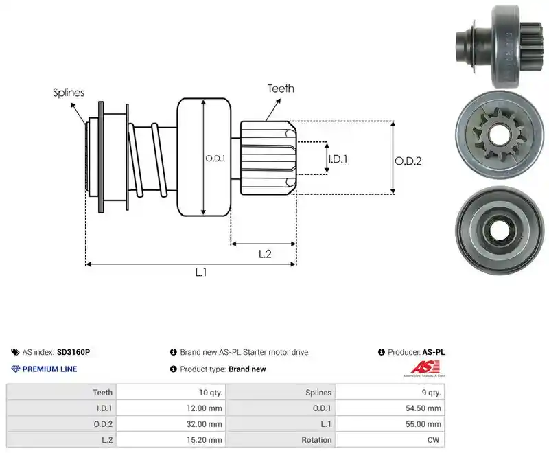 AS-PL SD3160P
