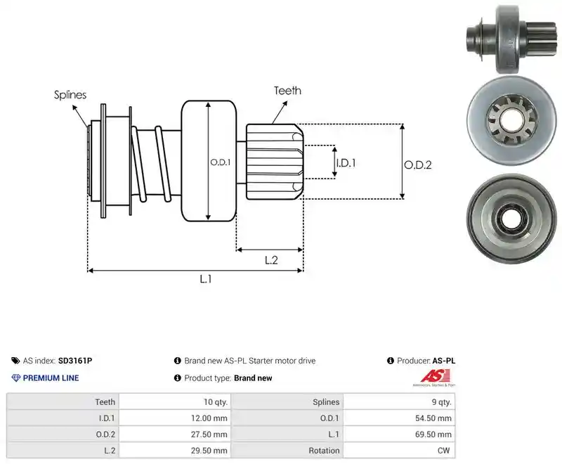 AS-PL SD3161P