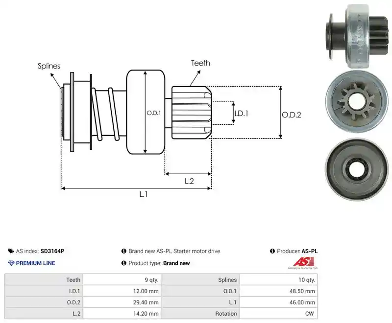 AS-PL SD3164P