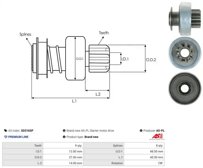 AS-PL SD3165P