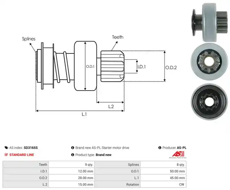 AS-PL SD3165S