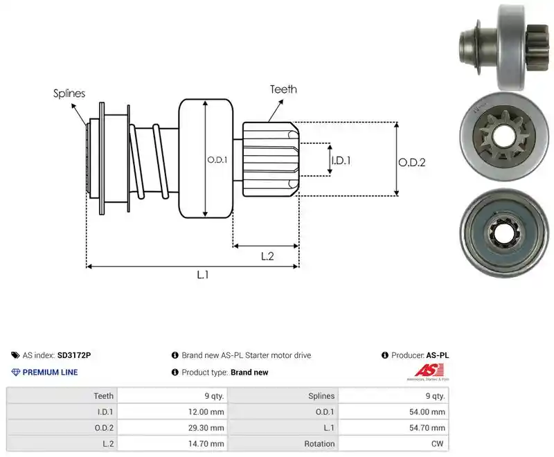 AS-PL SD3172P