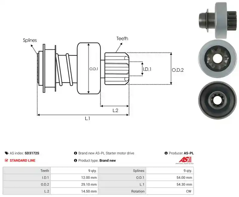 AS-PL SD3172S