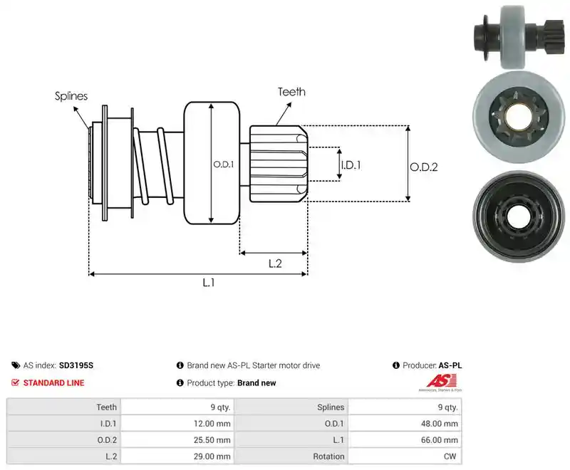 AS-PL SD3195S