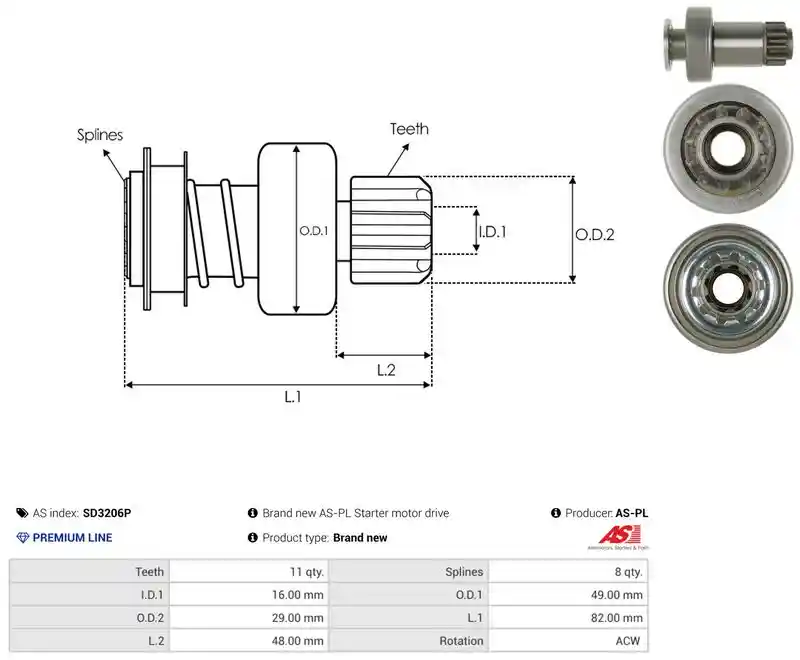 AS-PL SD3206P
