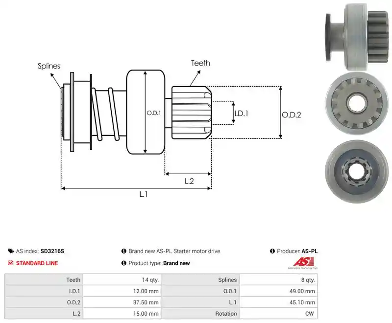 AS-PL SD3216S