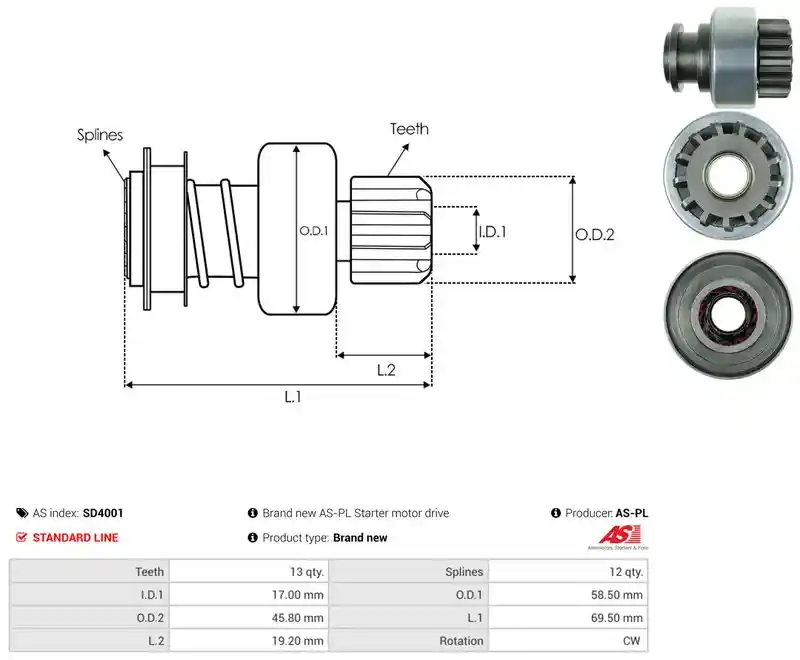 AS-PL SD4001