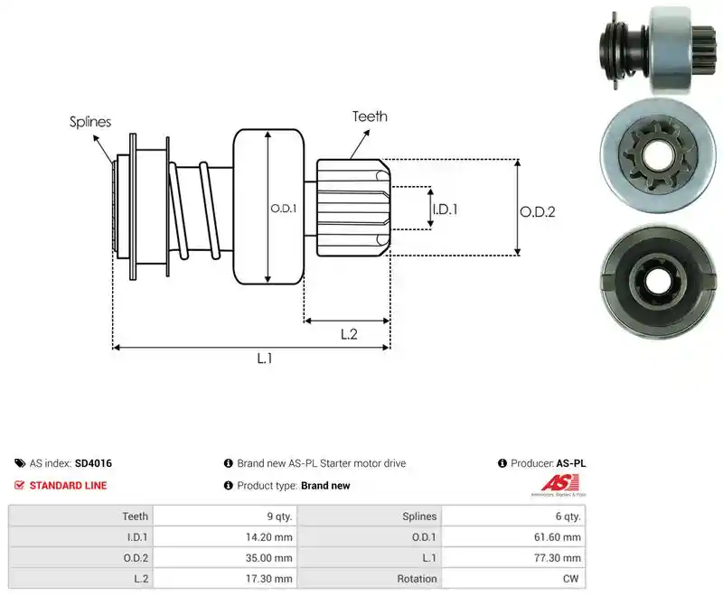 AS-PL SD4016