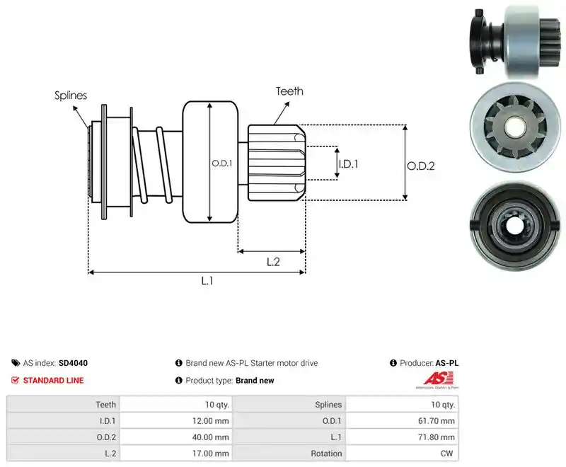 AS-PL SD4040