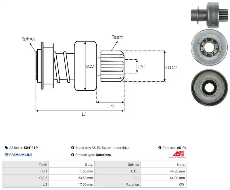 AS-PL SD4116P
