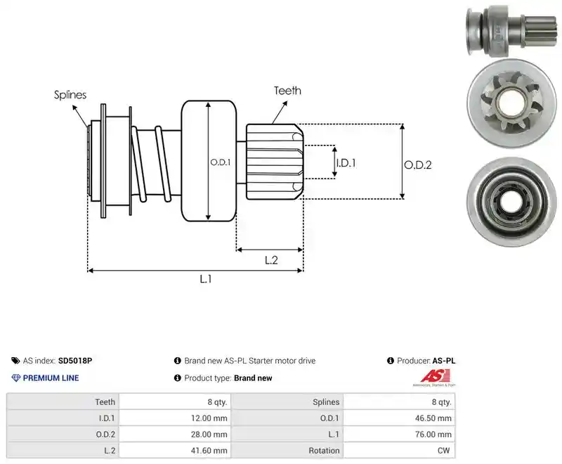 AS-PL SD5018P