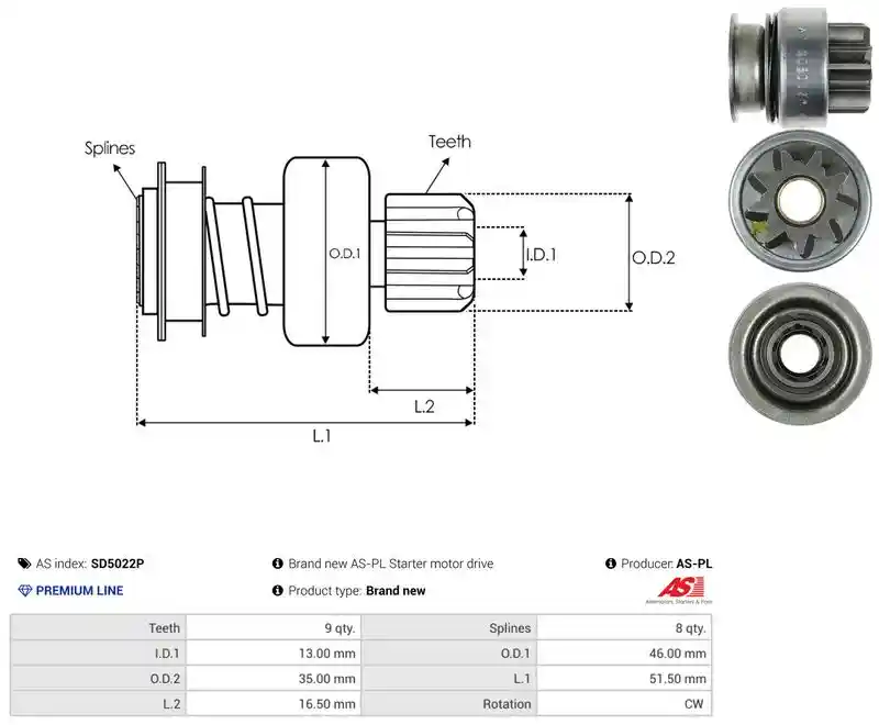 AS-PL SD5022P