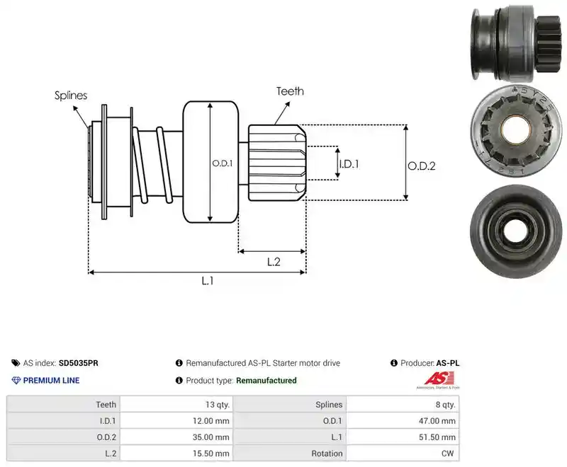 AS-PL SD5035PR