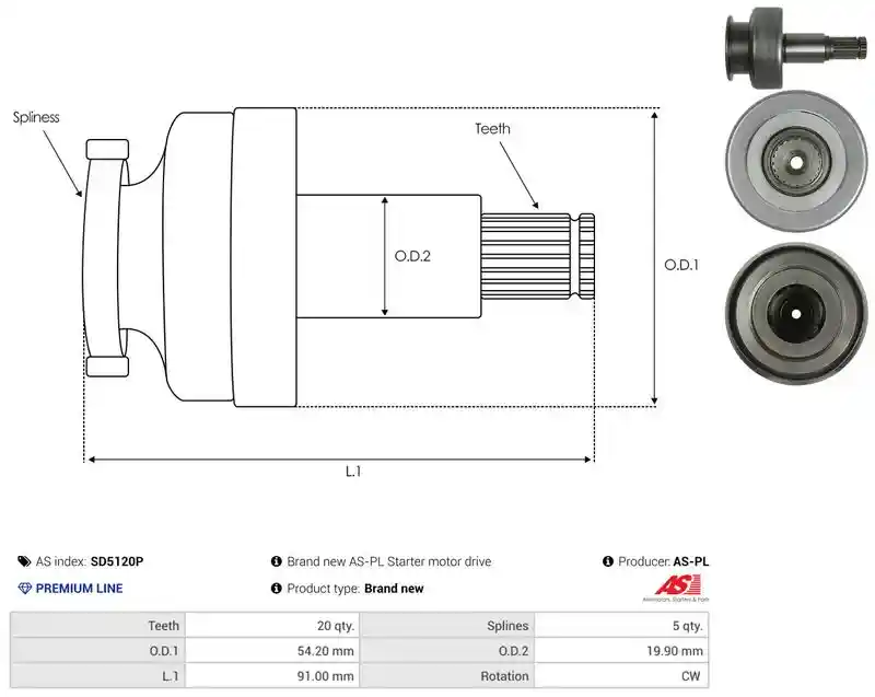 AS-PL SD5120P