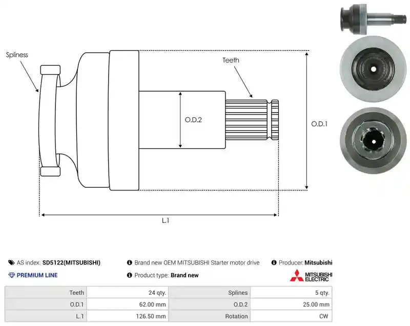 AS-PL SD5122(MITSUBISHI)