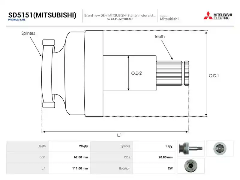 AS-PL SD5151(MITSUBISHI)