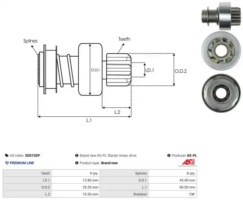 AS-PL SD5152P
