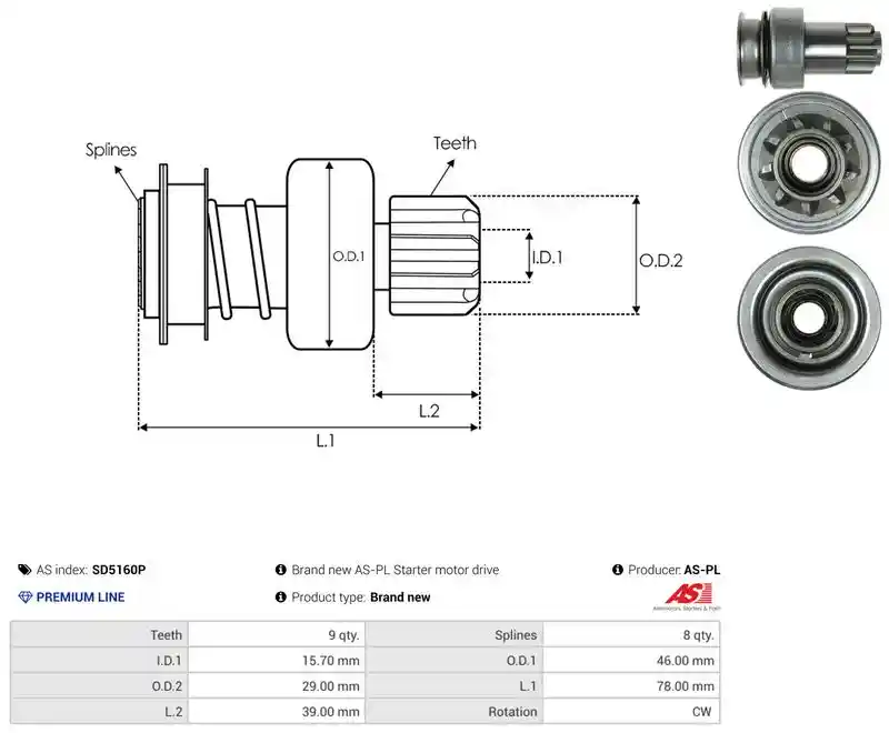AS-PL SD5160P