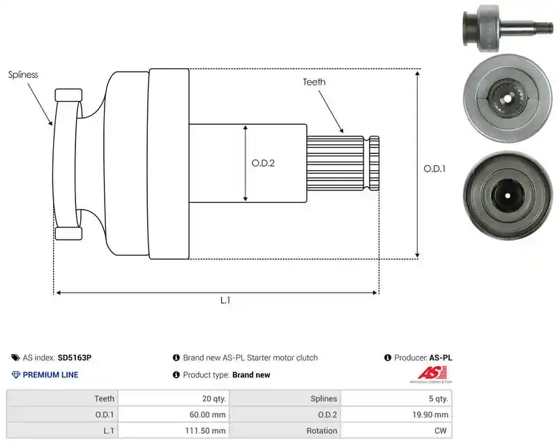 AS-PL SD5163P