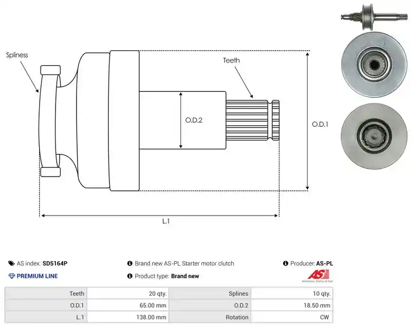 AS-PL SD5164P
