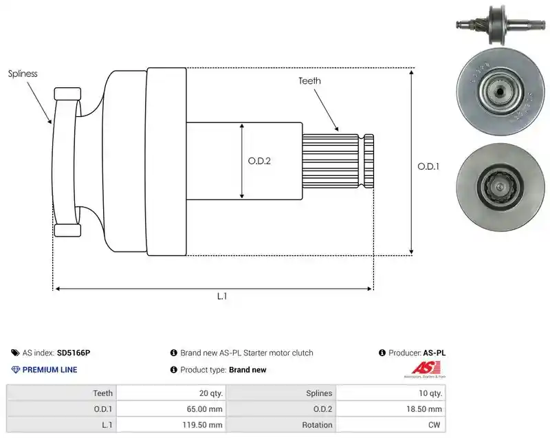 AS-PL SD5166P
