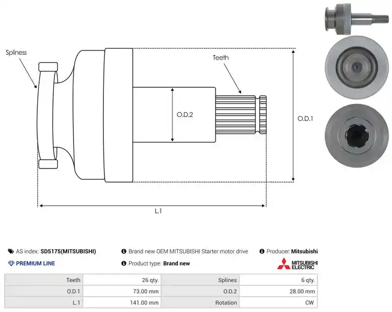 AS-PL SD5175(MITSUBISHI)