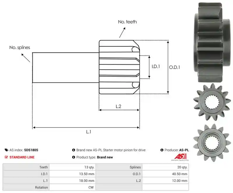 AS-PL SD5180S